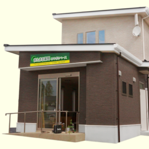 まんまる薬局みやぎのベースの外観イメージ。